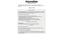 Desktop Screenshot of groovestep.com