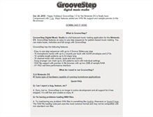 Tablet Screenshot of groovestep.com